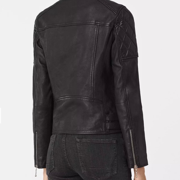 ALLSAINTS ARMSTEAD BIKER JACKET - Picture 3 of 4
